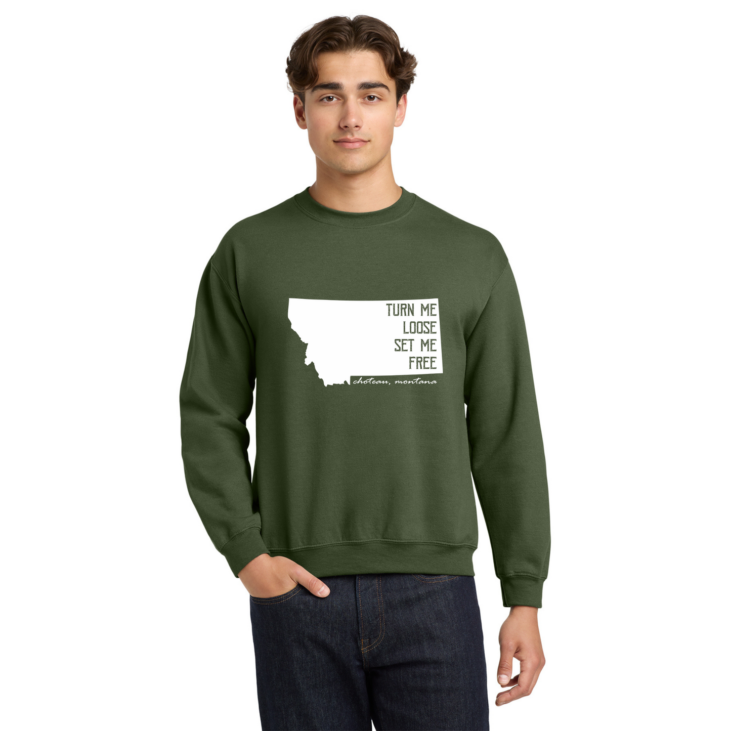"Turn Me Loose" Montana Sweatshirt