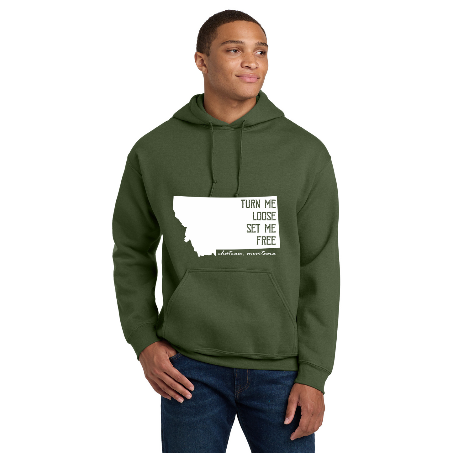 "Turn Me Loose" Montana Hoodie