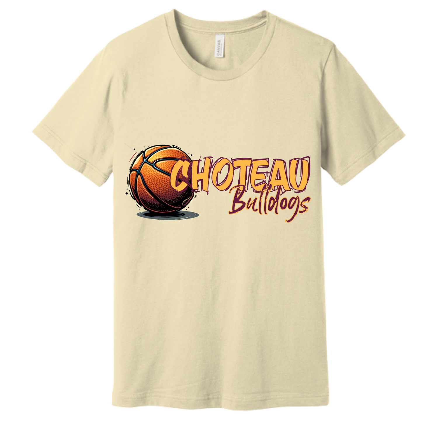 Choteau Bulldogs Basketball Tshirt