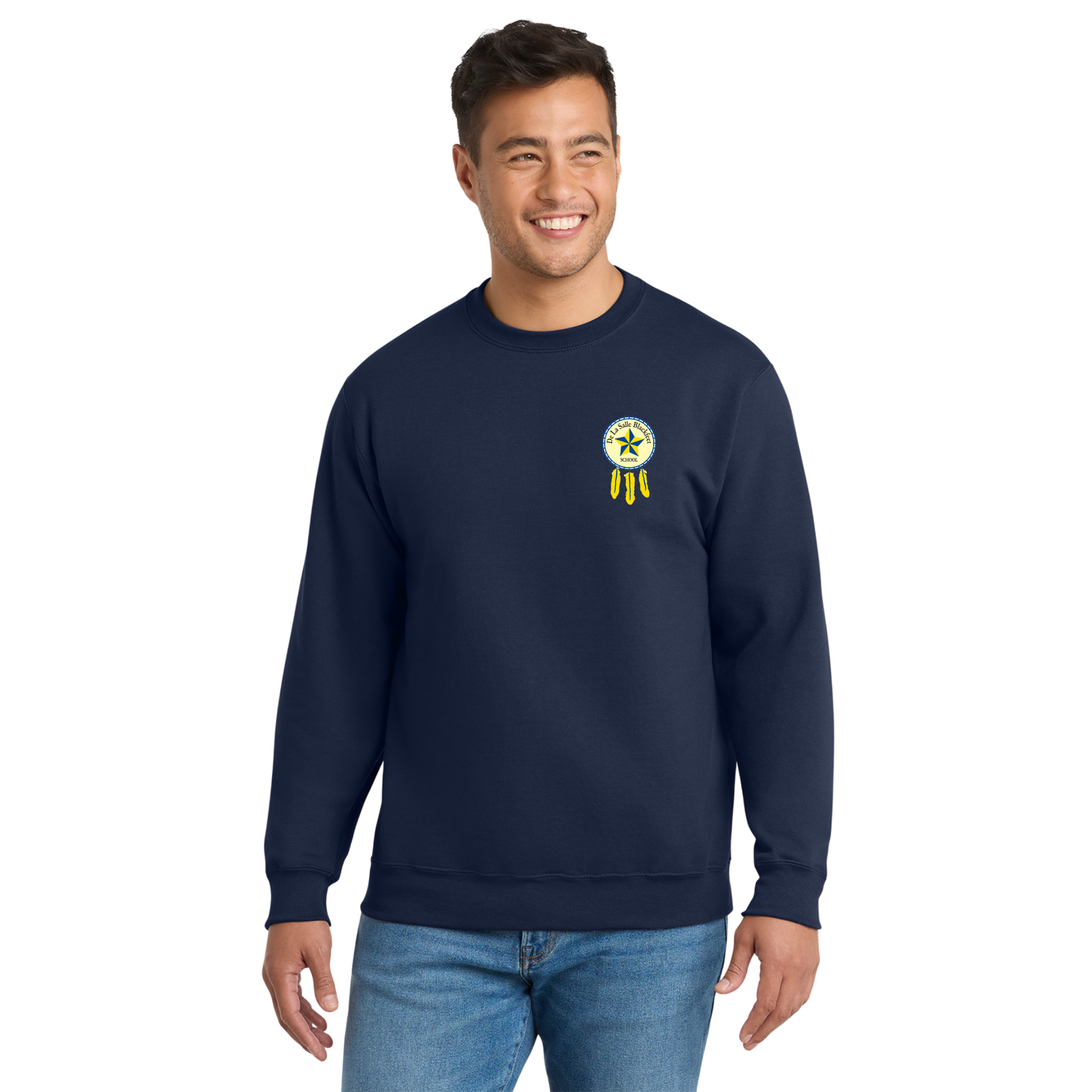 De La Salle Blackfeet Spirit Wear Crewneck Sweatshirt