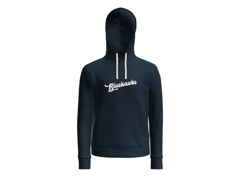 Ulm Bluehawks Script Hoodie