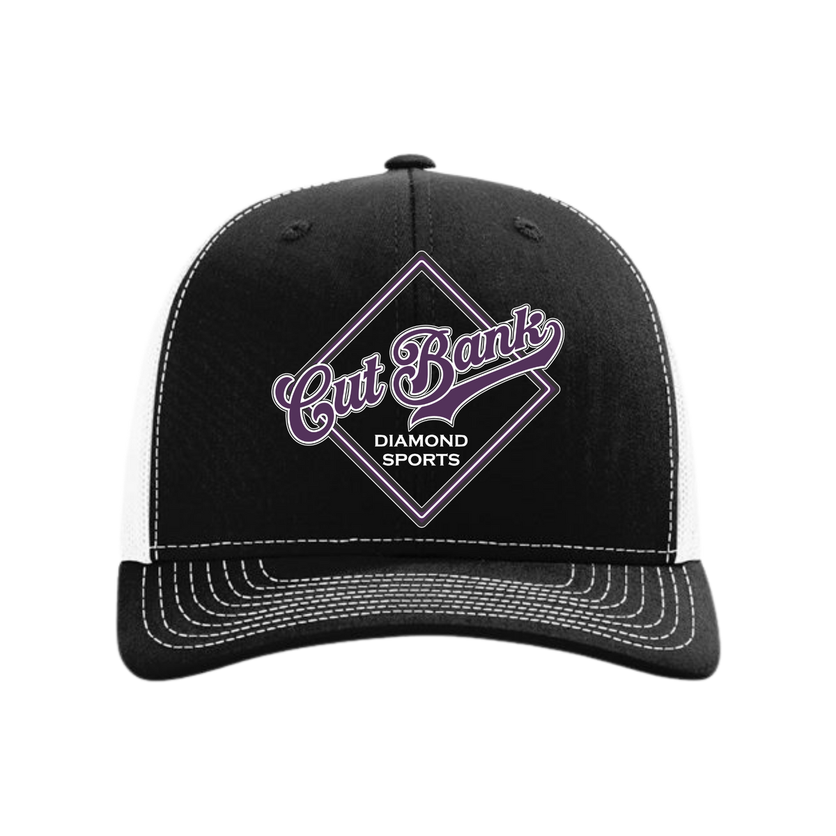 Cut Bank Diamond Sports Snapback Trucker Cap