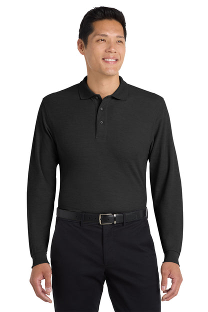 De La Salle Blackfeet School Uniform Long Sleeve Adult Polo