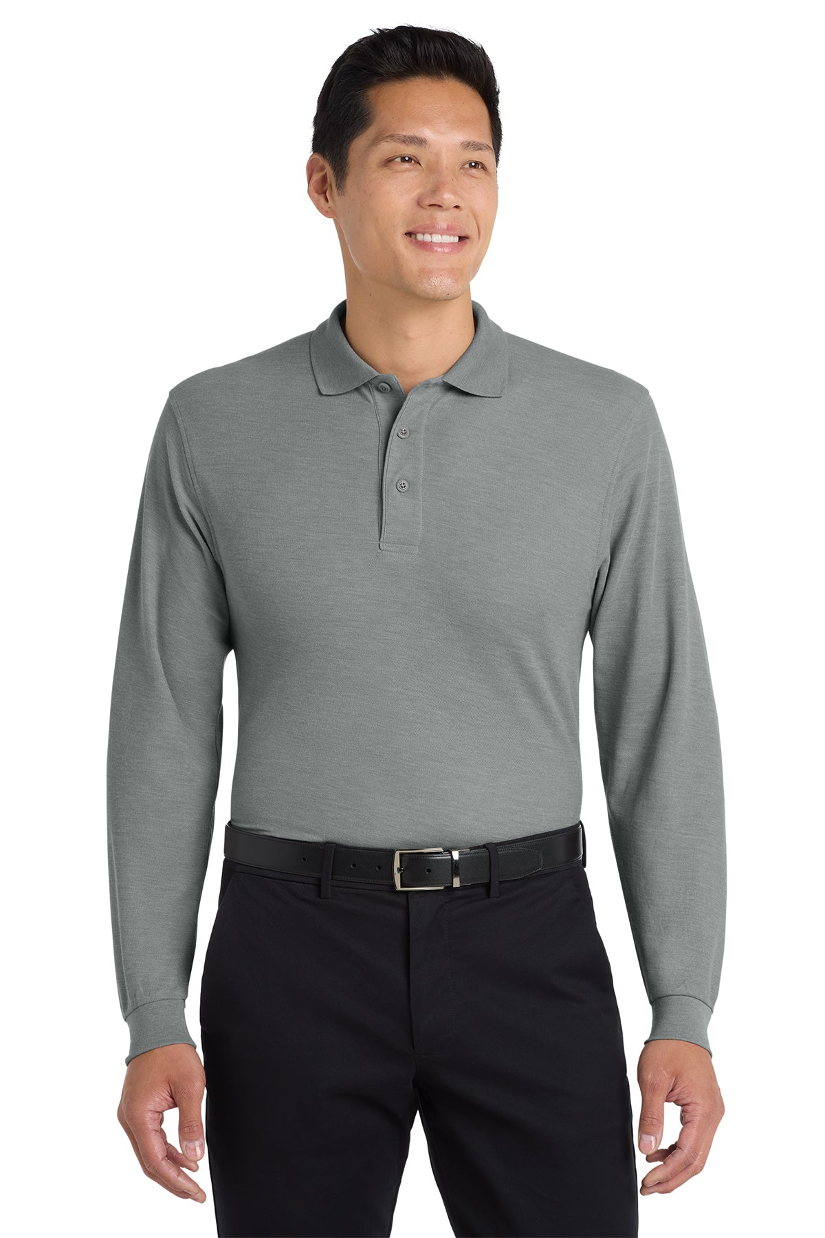 De La Salle Blackfeet School Uniform Long Sleeve Adult Polo