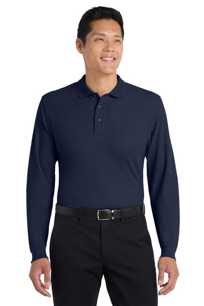 De La Salle Blackfeet School Uniform Long Sleeve Adult Polo
