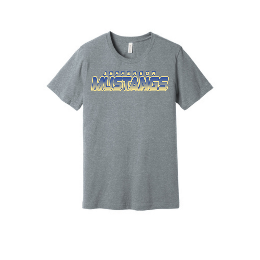 Jefferson Elementary Mustangs BELLA+CANVAS Short Sleeve Tee