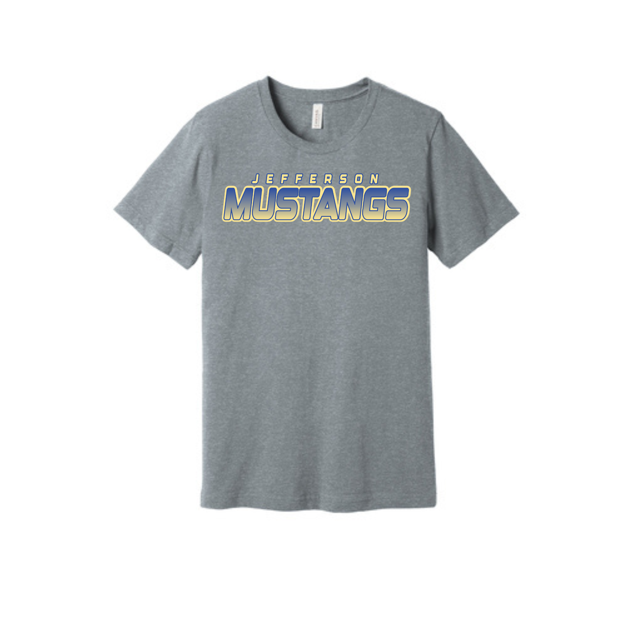 Jefferson Elementary Mustangs BELLA+CANVAS Short Sleeve Tee