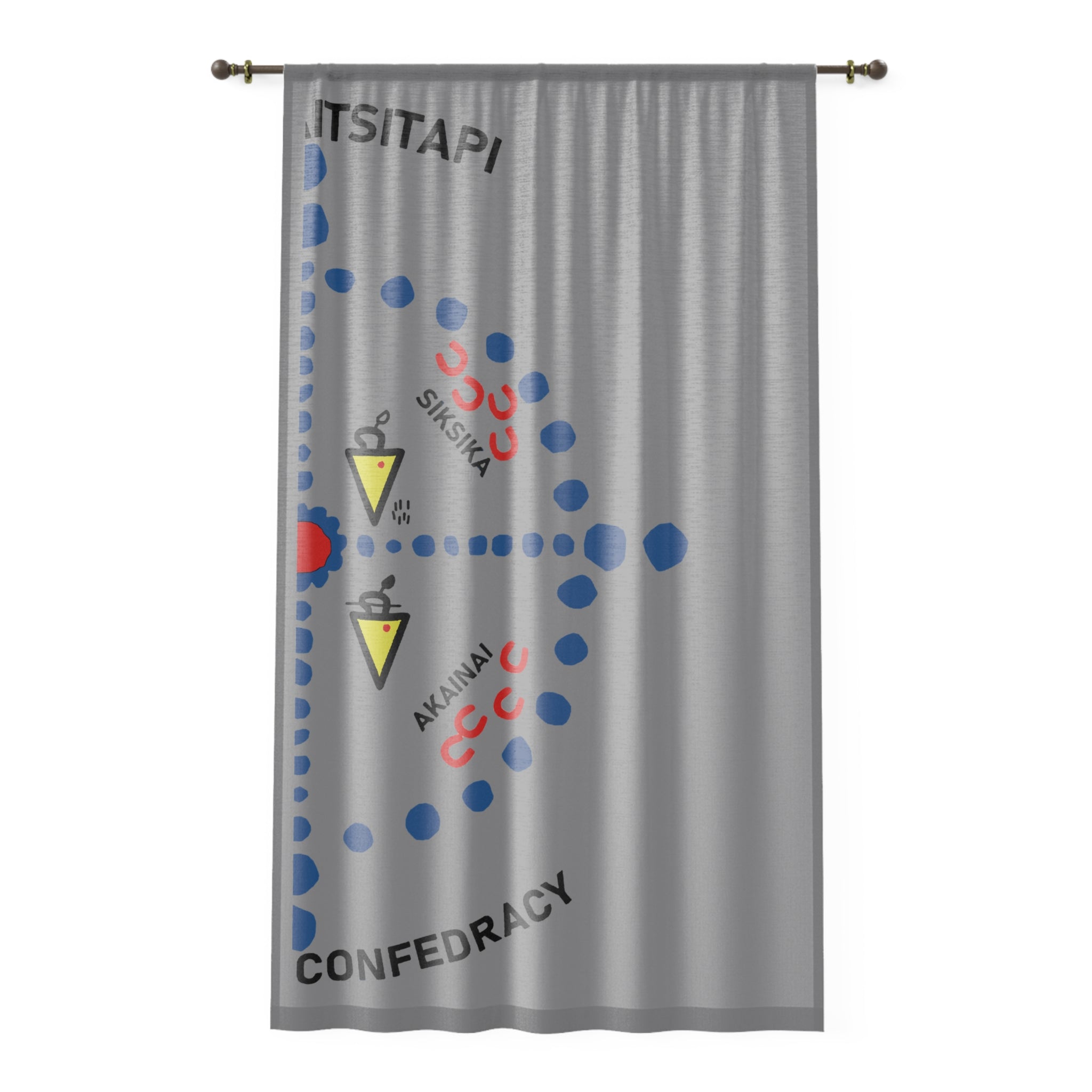 Window Curtain Color Right Panel