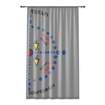 Window Curtain Color Right Panel