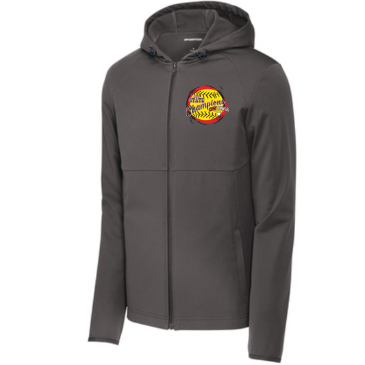 CowDawgs State Champions Hooded Soft Shell Jacket