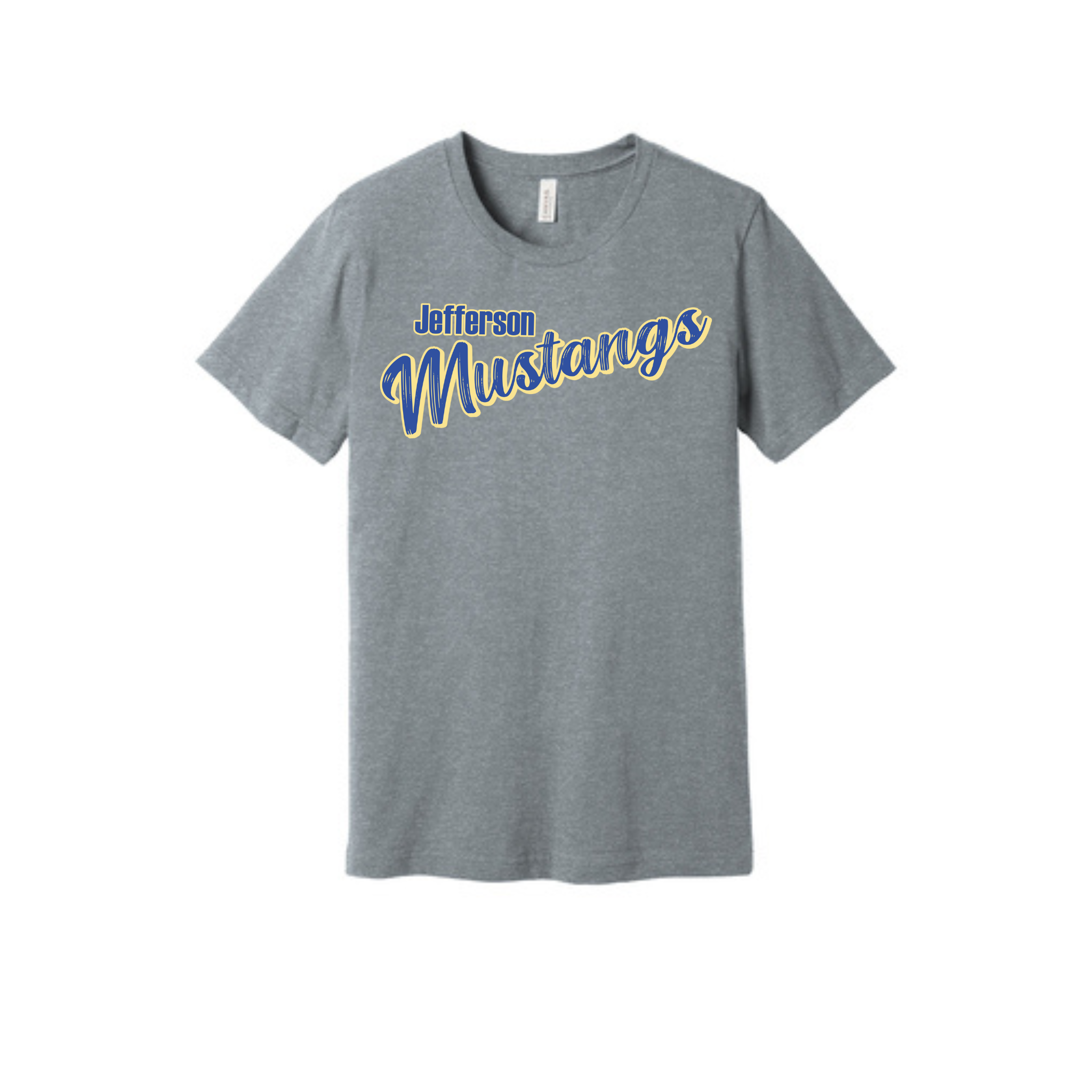 Jefferson Elementary Mustangs BELLA+CANVAS Short Sleeve Tee