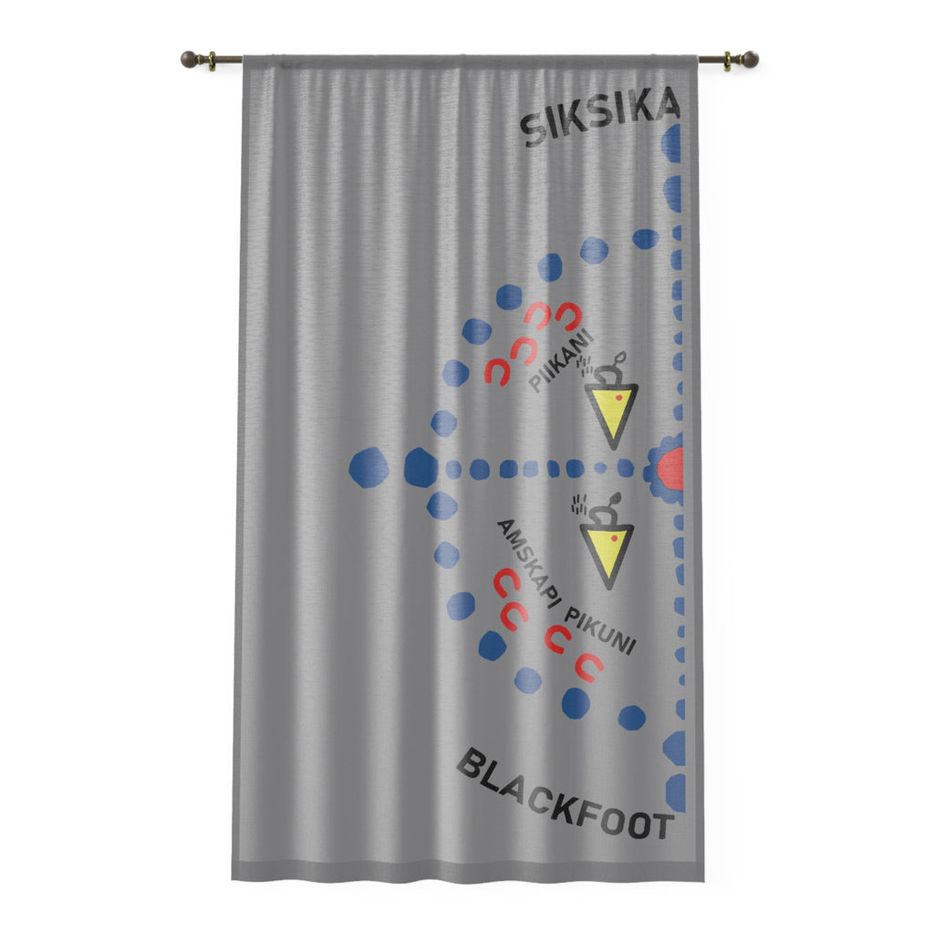 Window Curtain Color Left Panel
