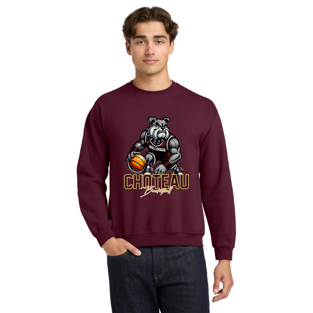 Choteau Bulldogs Basketball Sweatshirt