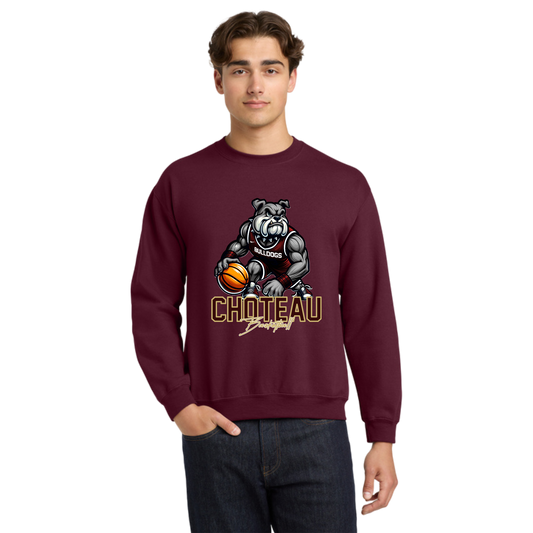 Choteau Bulldogs Basketball Sweatshirt