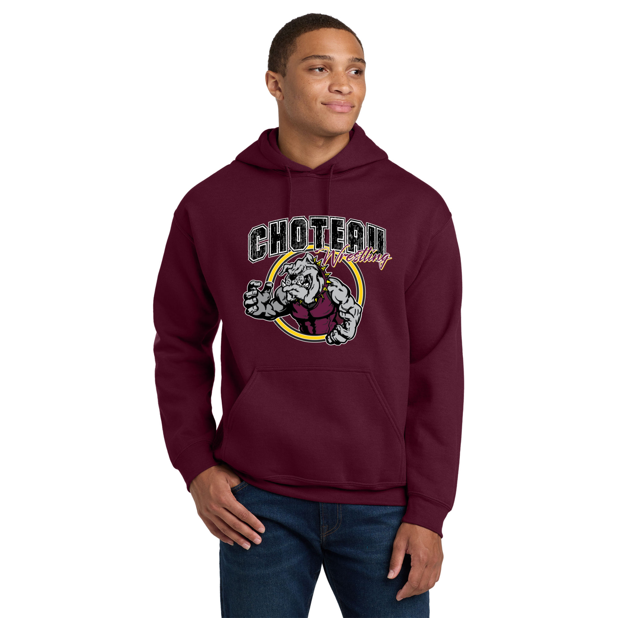 Choteau Wrestling Hooded Sweatshirt