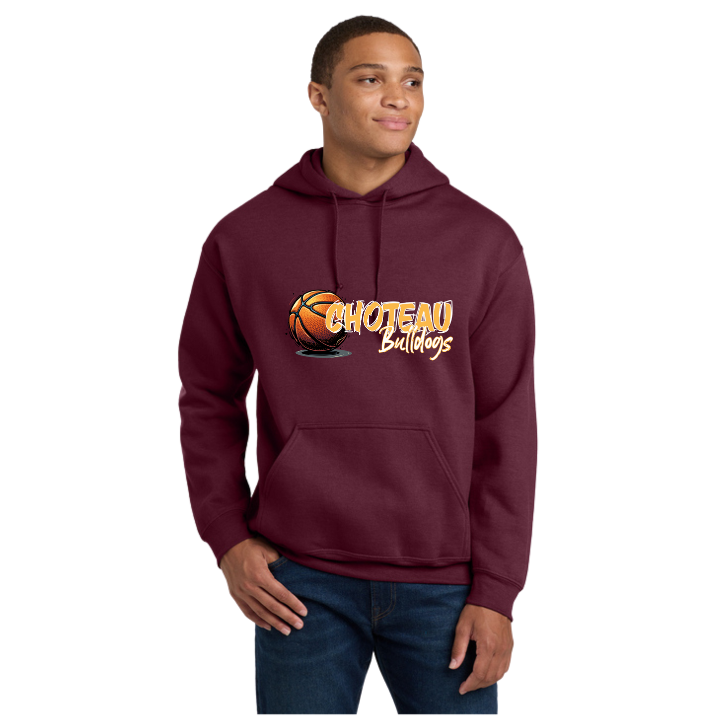 Choteau Bulldogs Basketball Sweatshirt