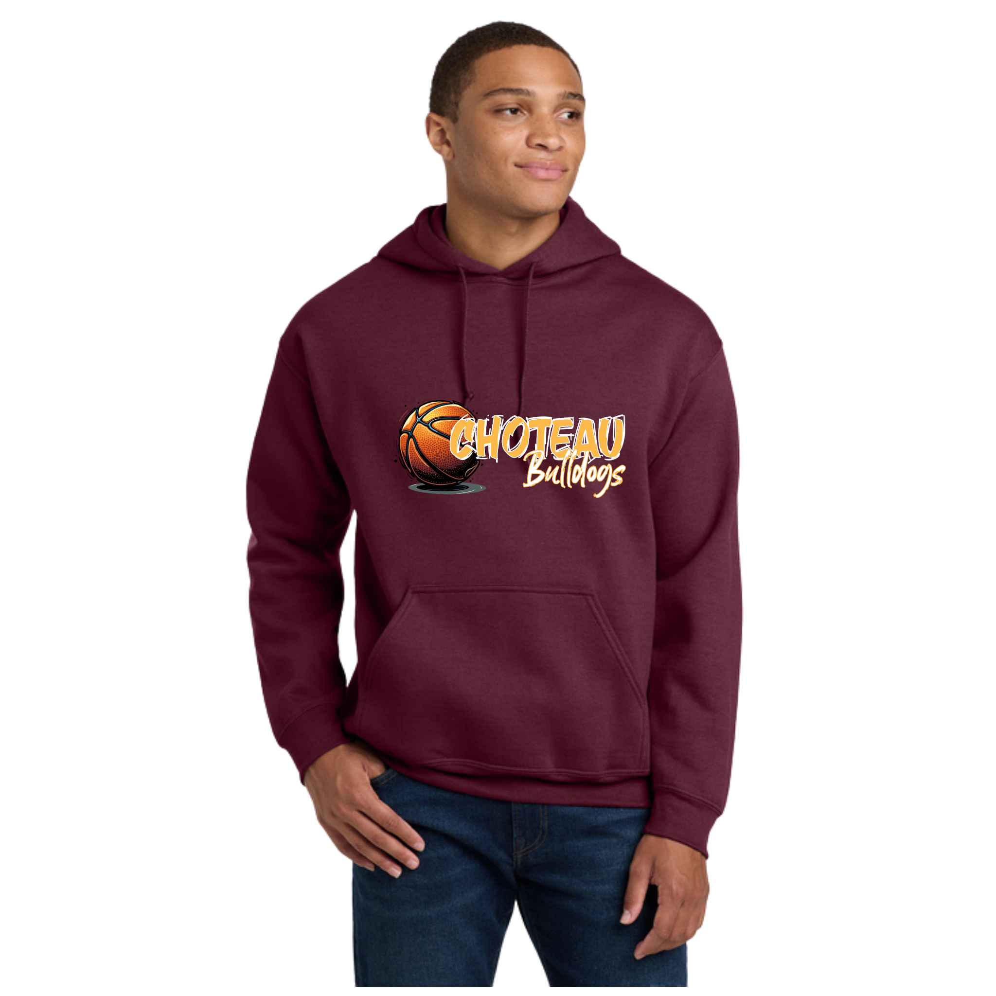 Choteau Bulldogs Basketball Hoodie
