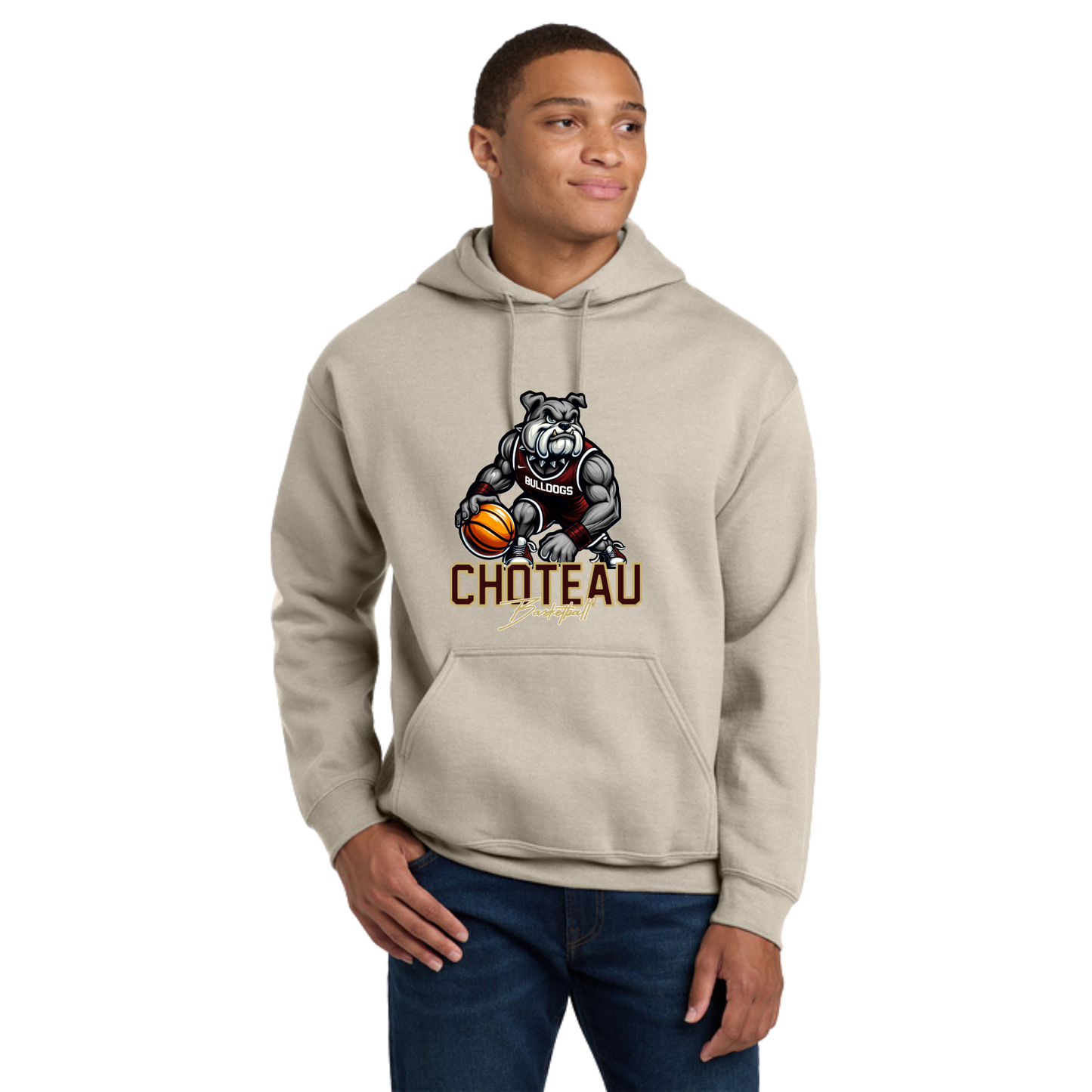 Choteau Bulldogs Basketball Hoodie