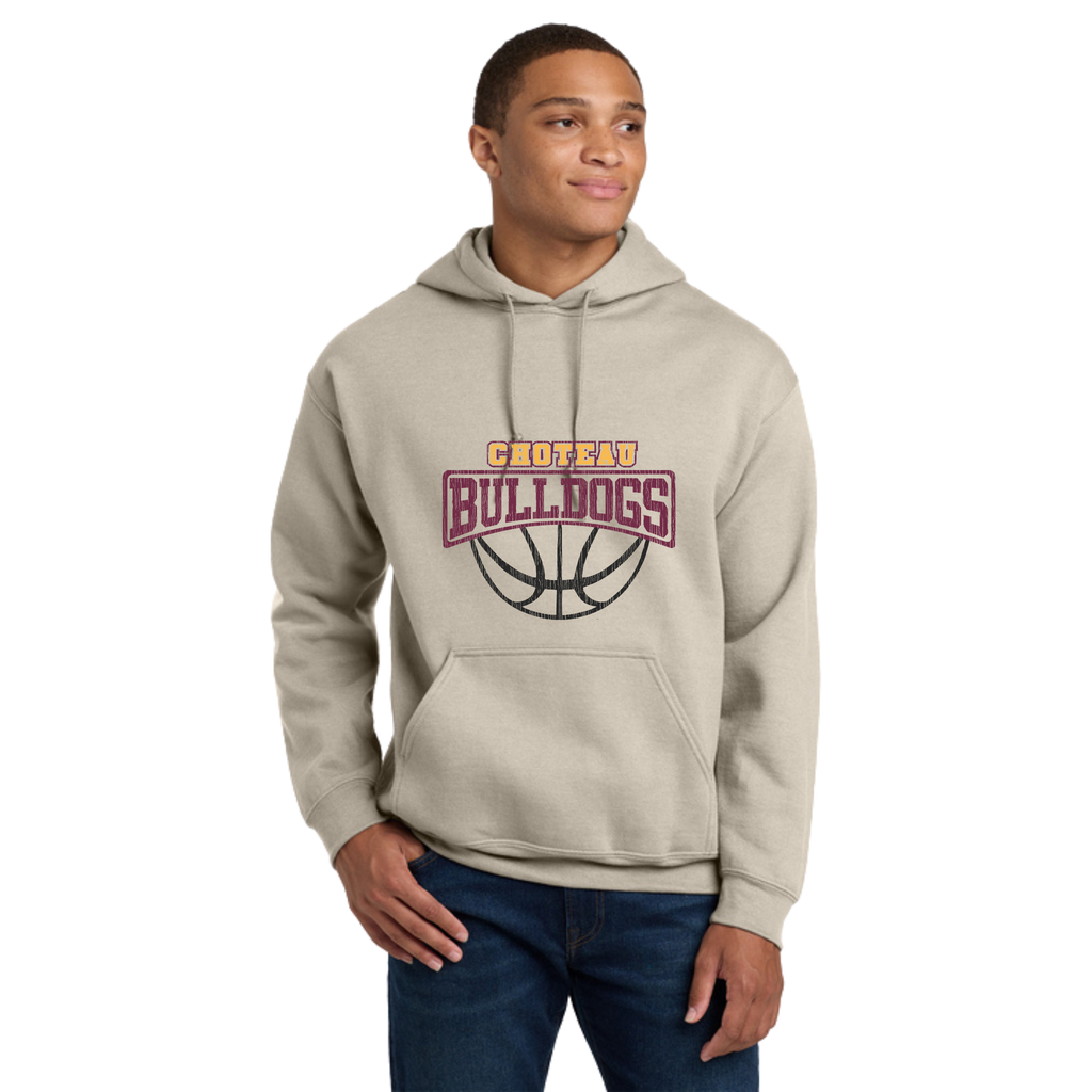 Choteau Bulldogs Basketball Hoodie