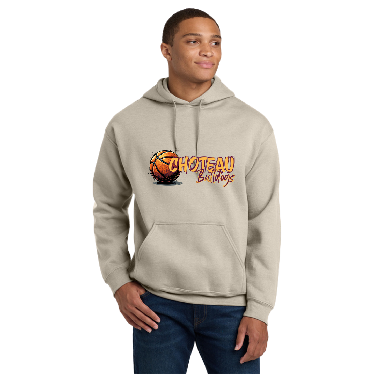 Choteau Bulldogs Basketball Hoodie
