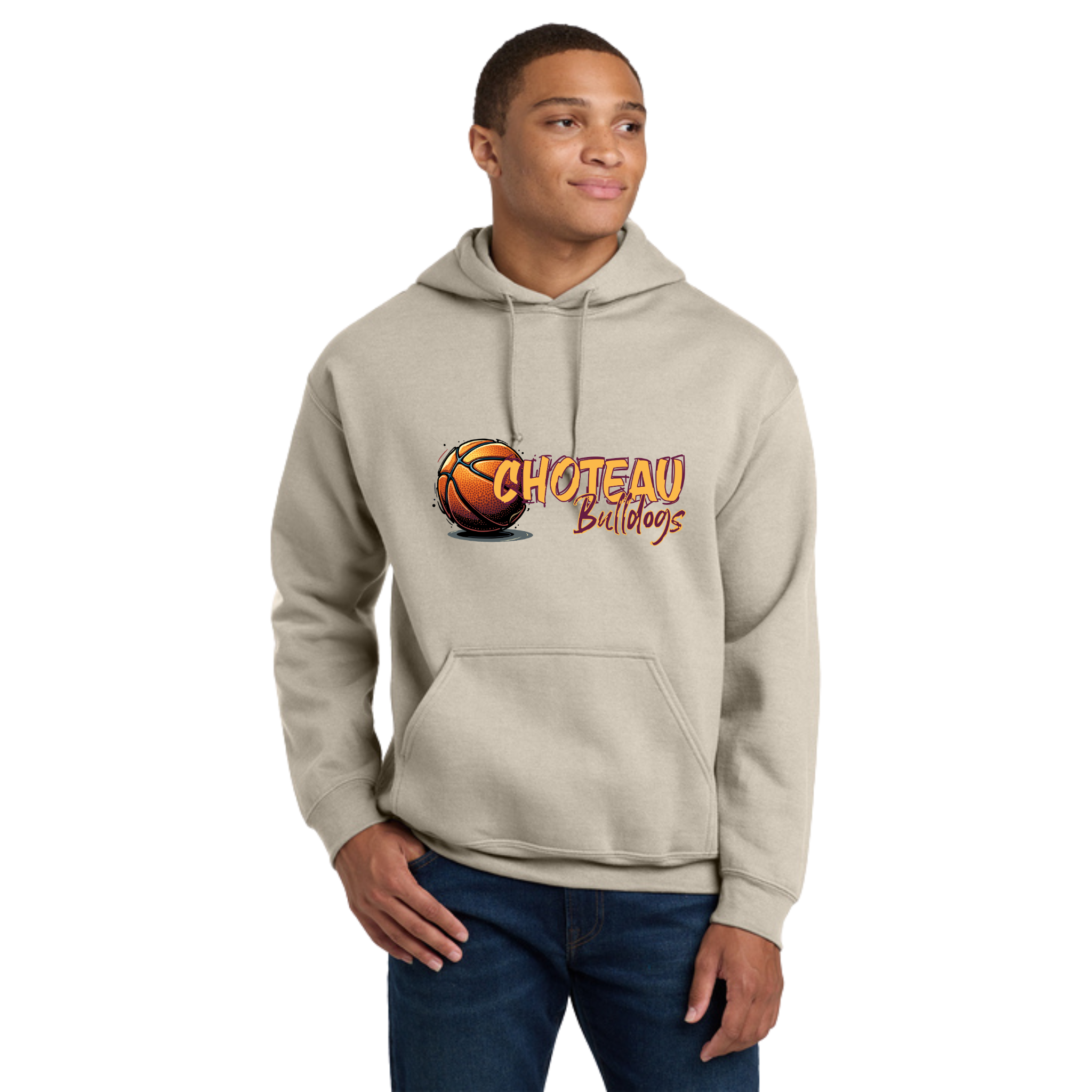 Choteau Bulldogs Basketball Hoodie