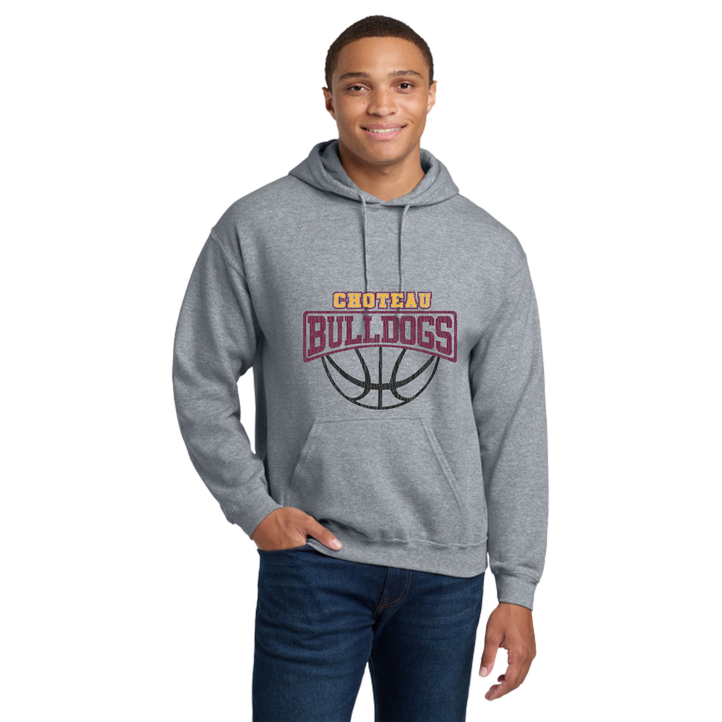 Choteau Bulldogs Basketball Hoodie
