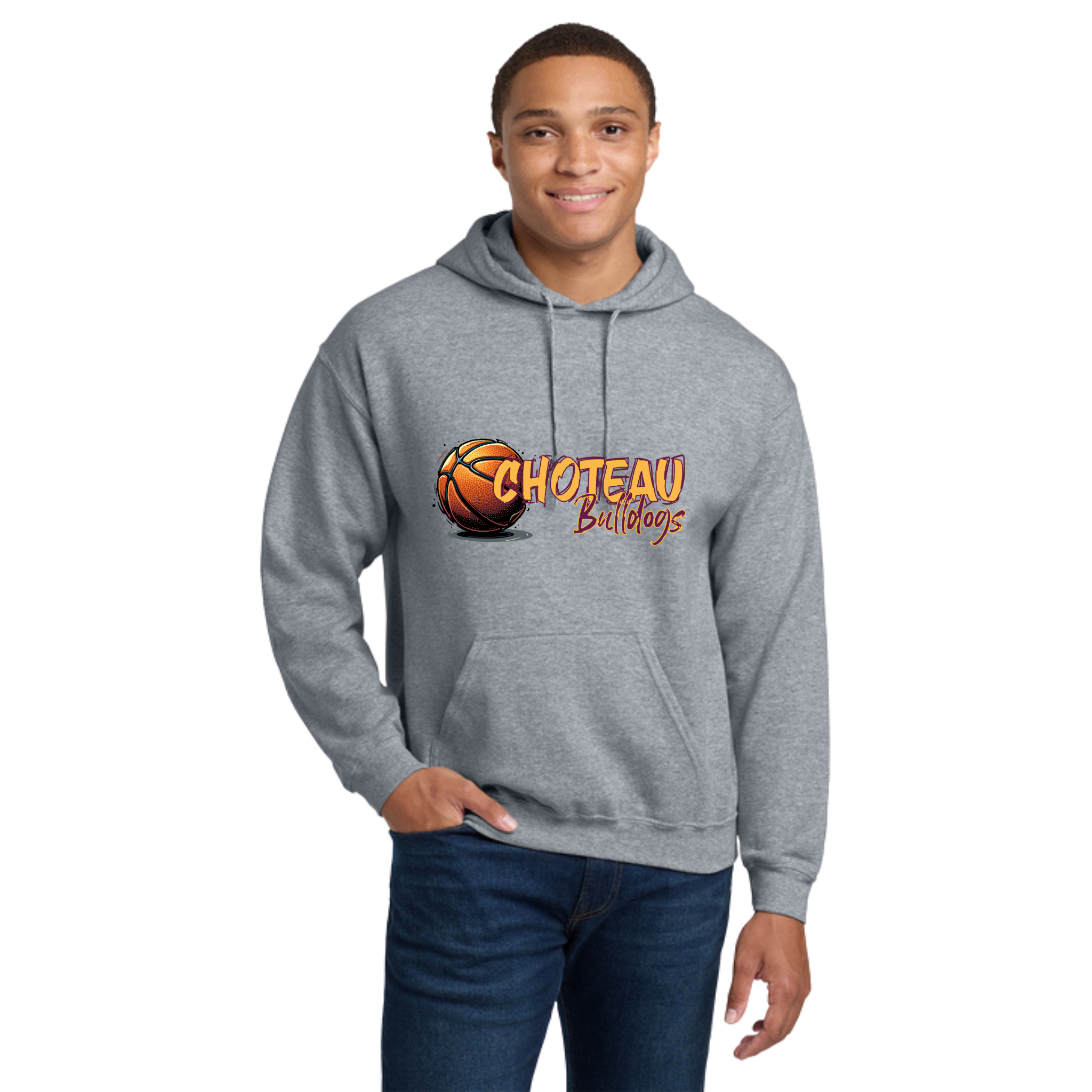 Choteau Bulldogs Basketball Hoodie