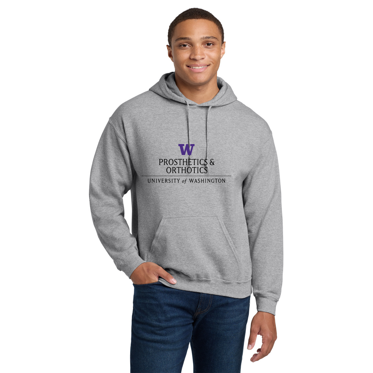 UW Prosthetics & Orthotics Hooded Sweatshirt