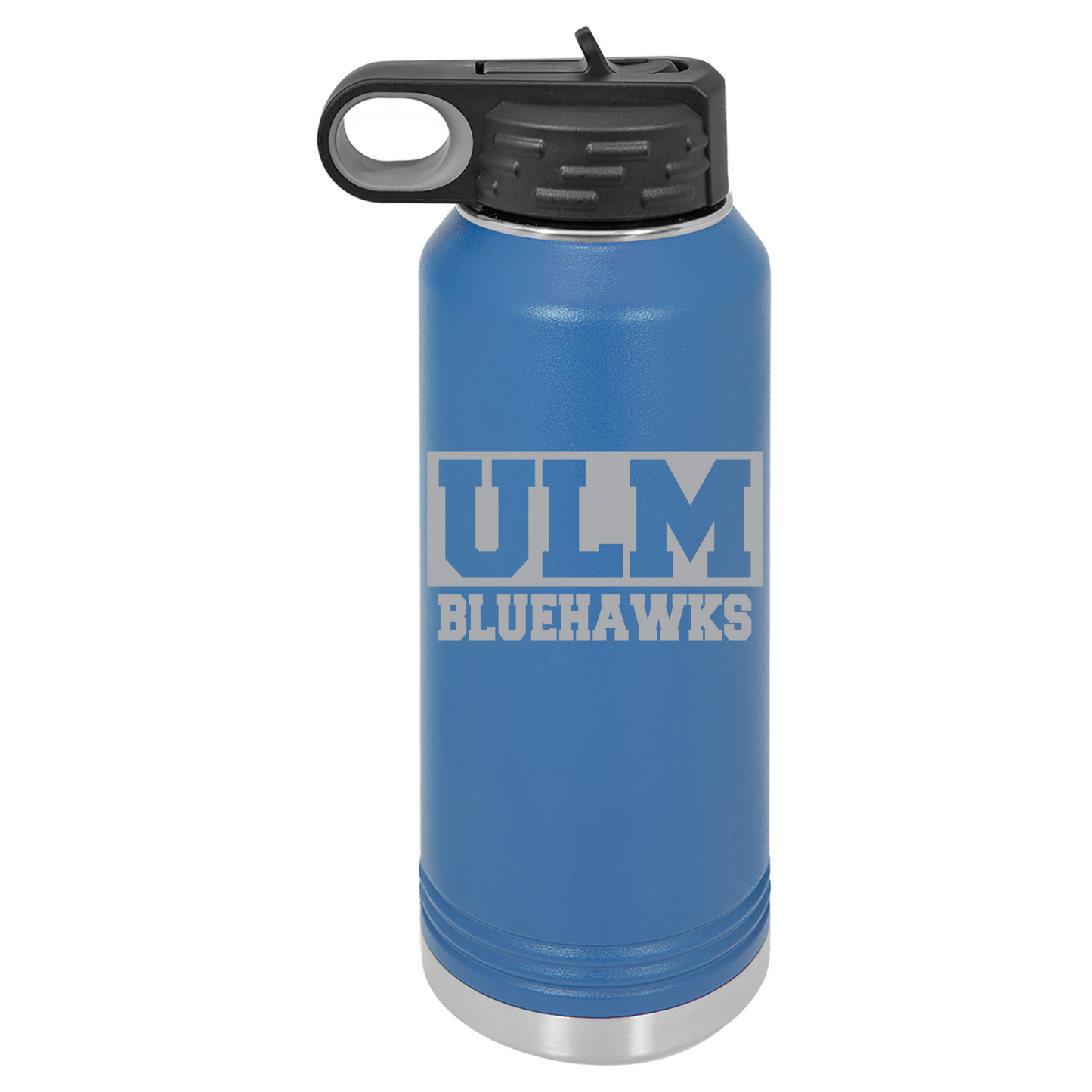 Ulm Bluehawks 32 oz Water Bottle