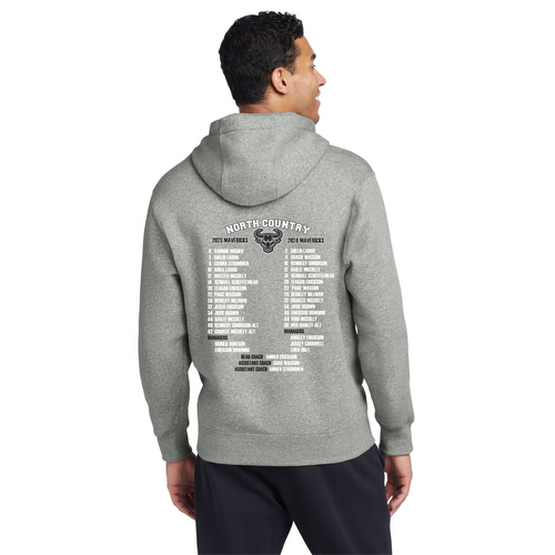 2023-2024 State Champion North Country Mavericks Fleece Pullover Hoodie -  - Badger Track Customs