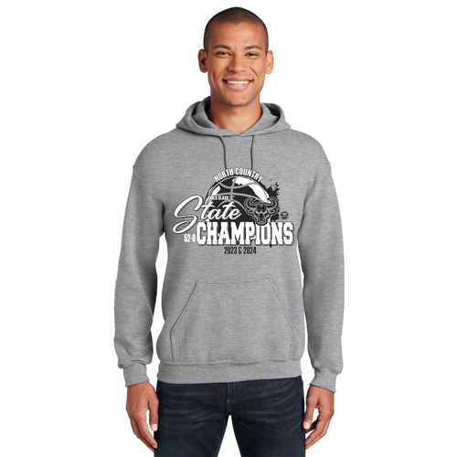 2023-2024 State Champion North Country Mavericks Hooded Sweatshirt -  - Badger Track Customs