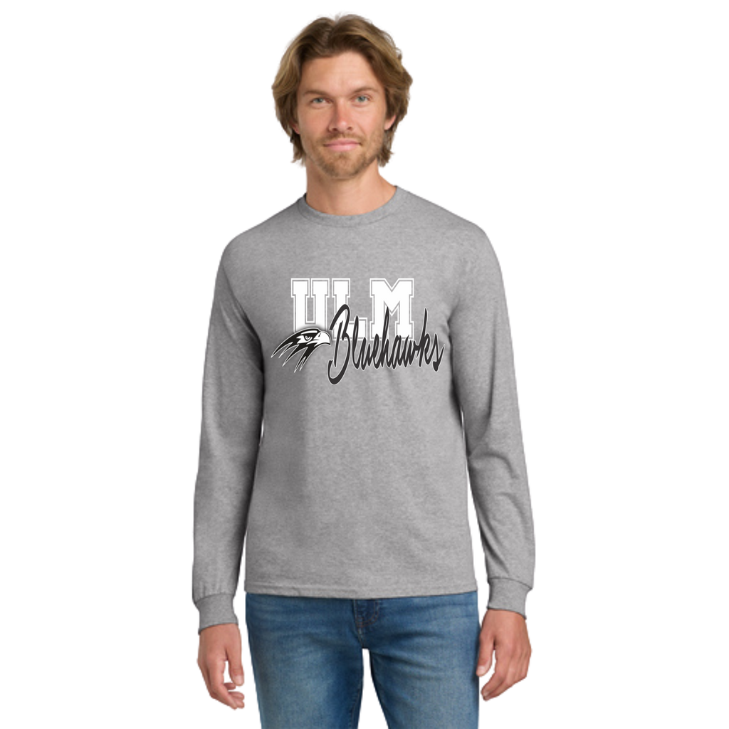 Ulm Bluehawks Adult Long Sleeve T-Shirt