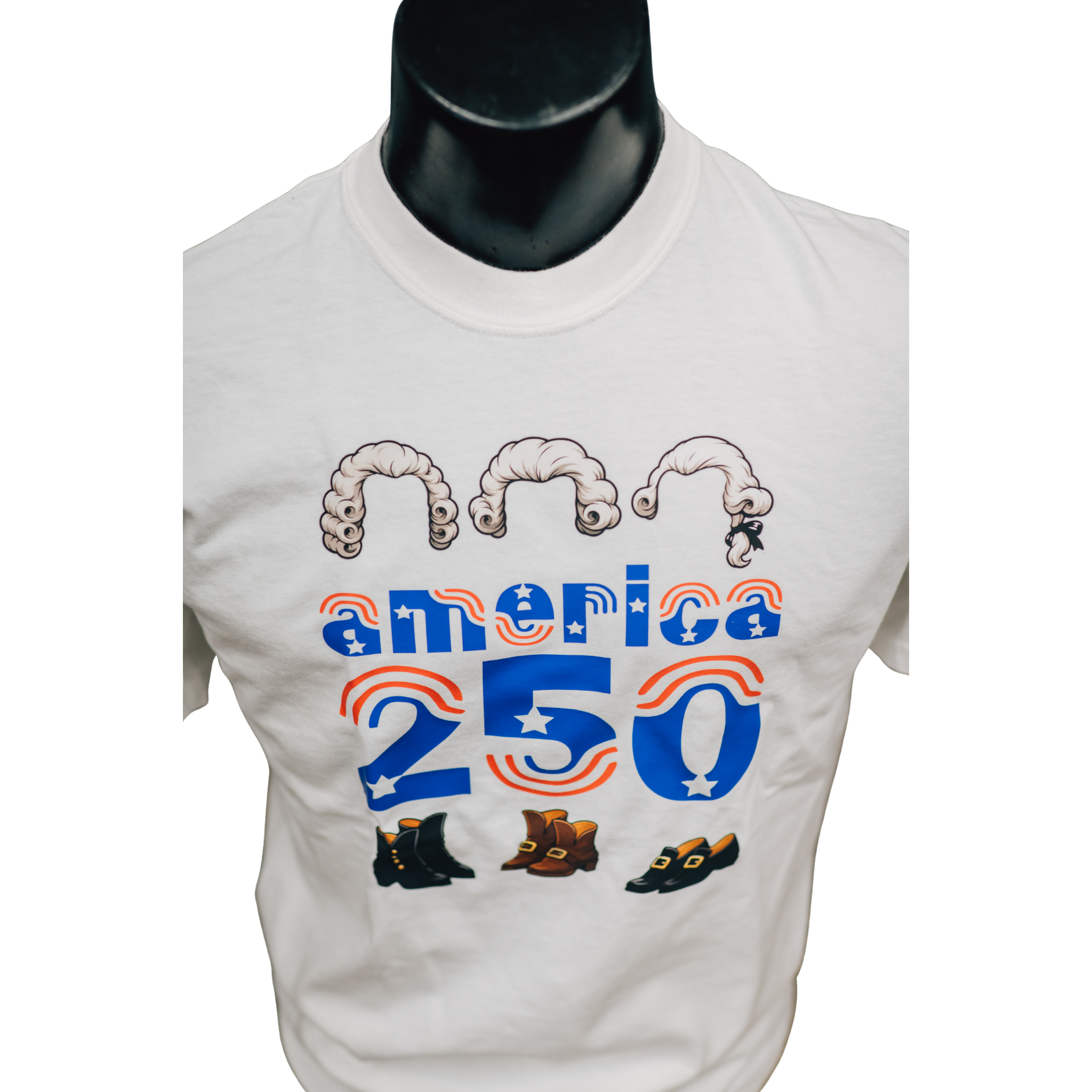 America 250 Founders Tee (white)