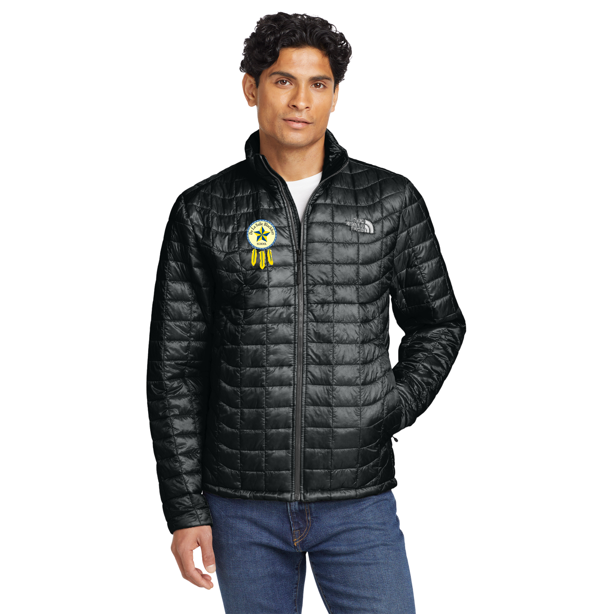 De La Salle Blackfeet Spirit Wear North Face ThermoBall Jacket