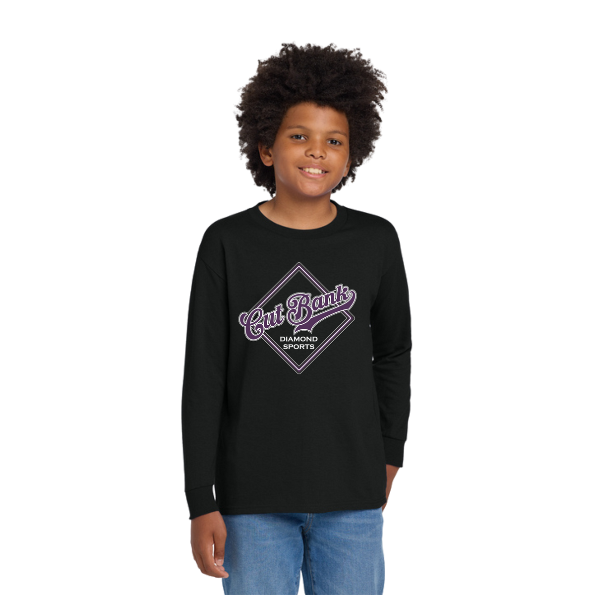 Cut Bank Diamond Sports Long Sleeve T-Shirt