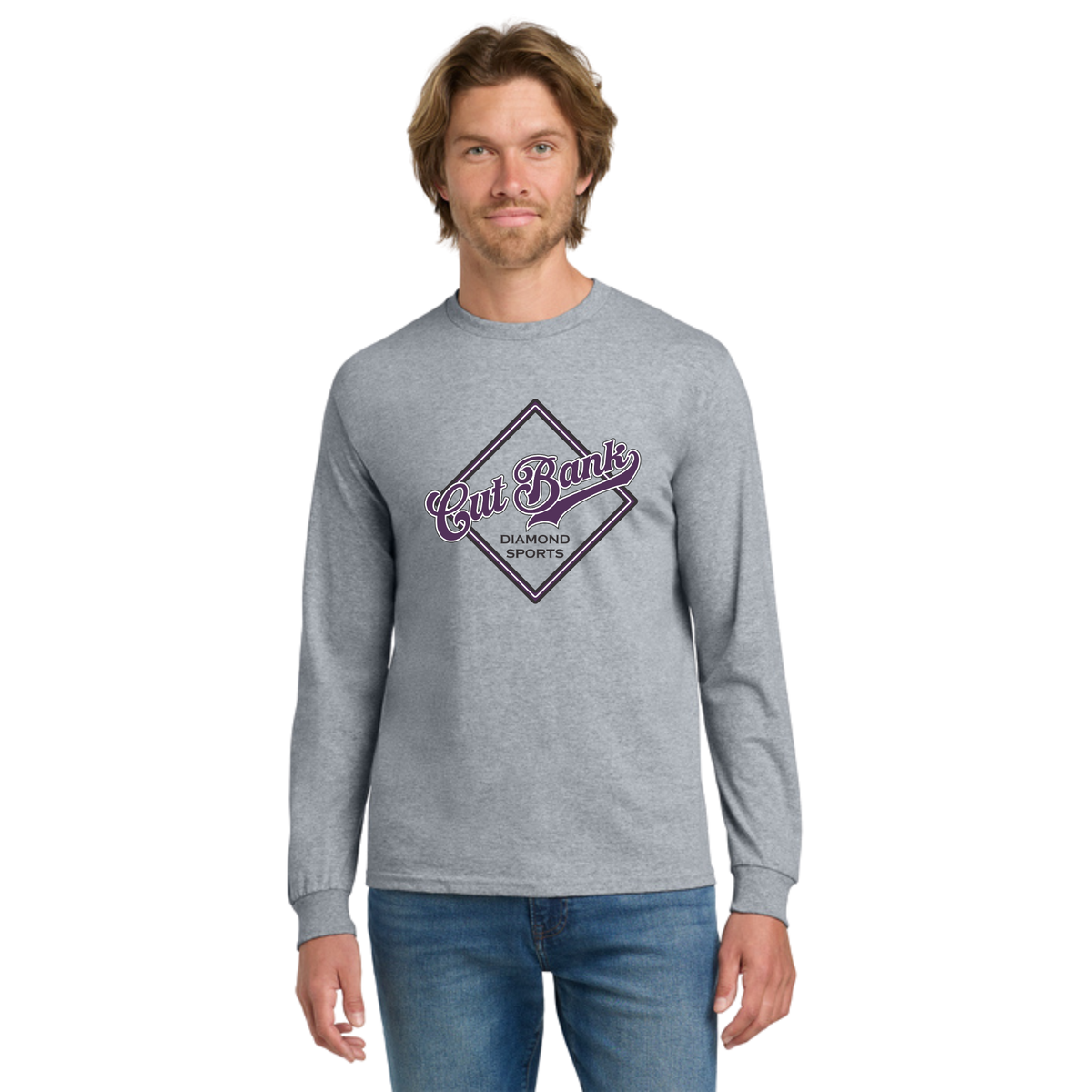 Cut Bank Diamond Sports Long Sleeve T-Shirt