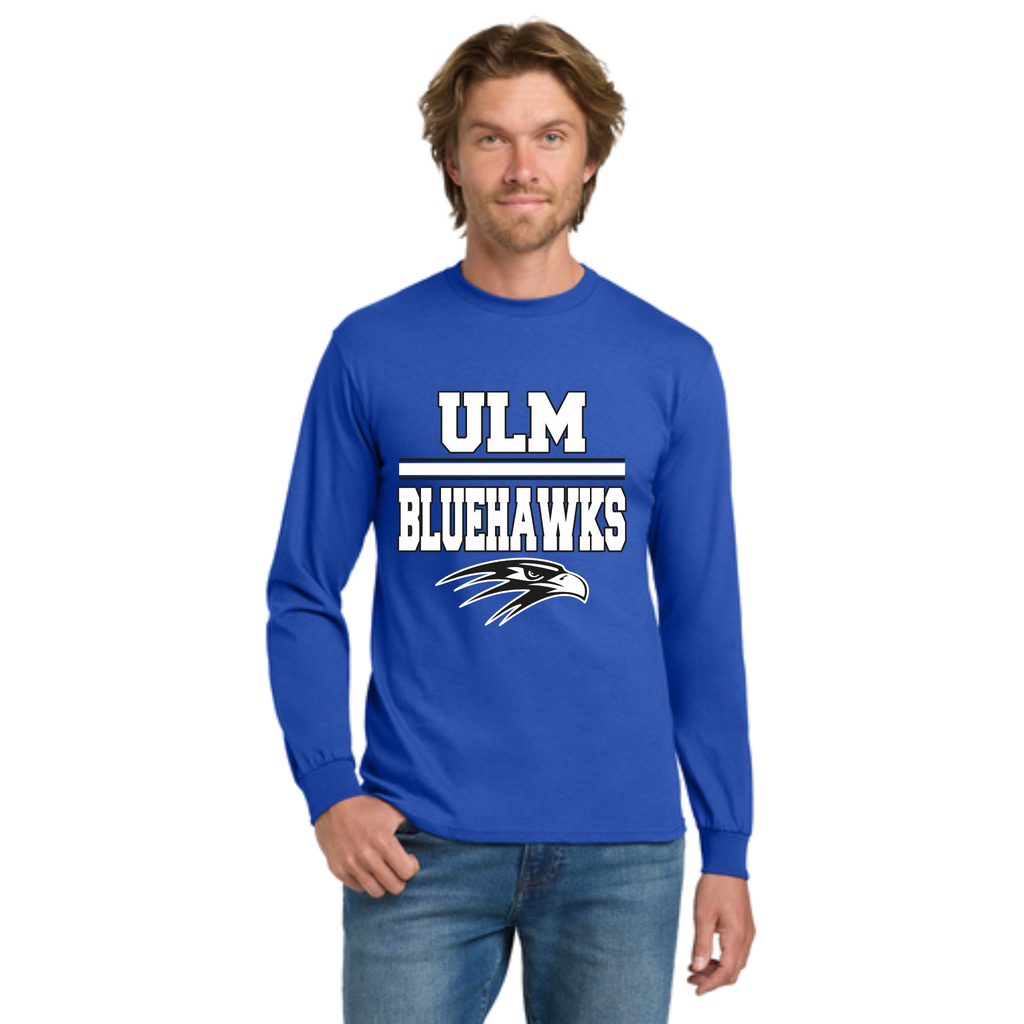 Ulm Bluehawks Adult Long Sleeve T-Shirt