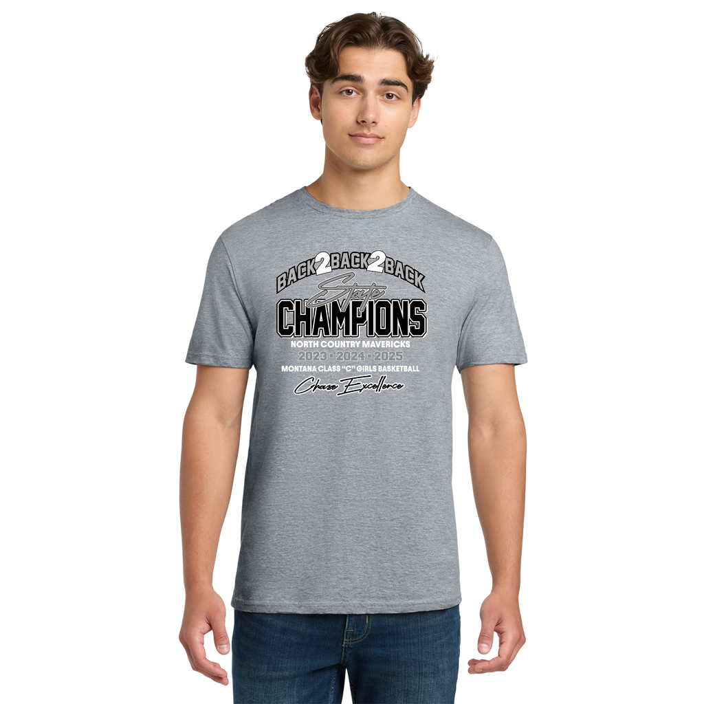 North Country Mavericks 3-Peat Tshirt