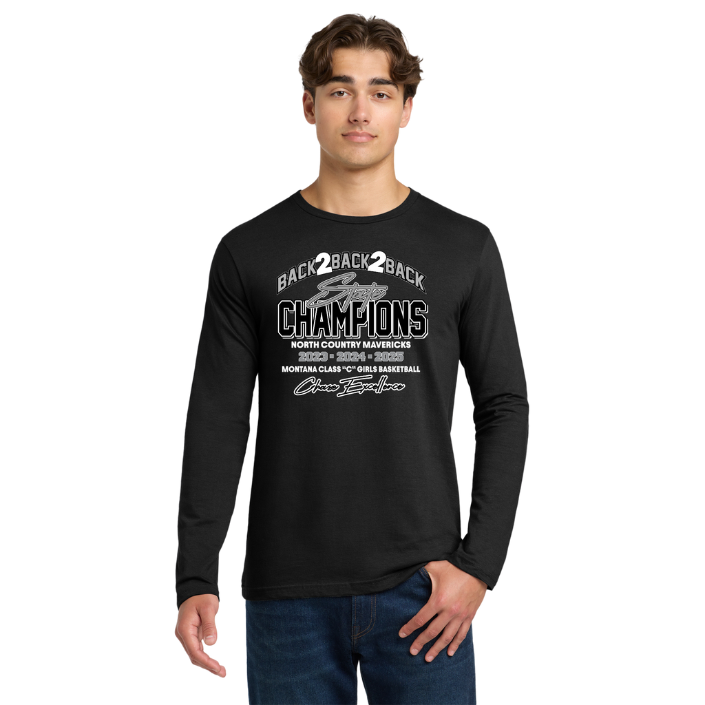 North Country Mavericks 3-Peat Longsleeve
