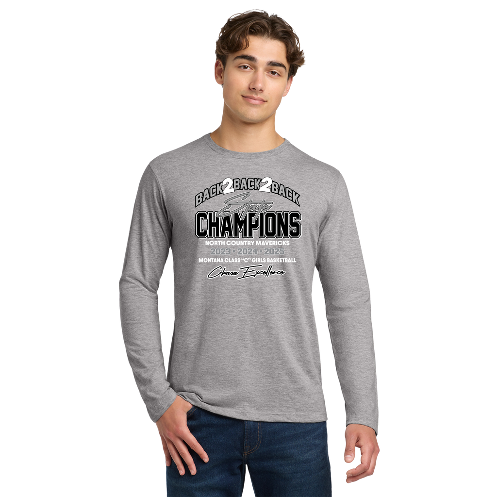North Country Mavericks 3-Peat Longsleeve