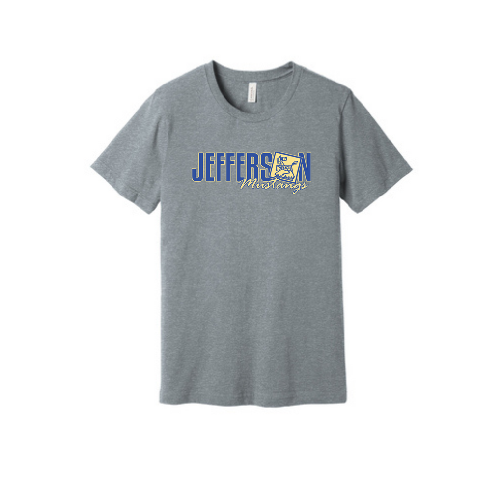 Jefferson Elementary Mustangs BELLA+CANVAS Short Sleeve Tee