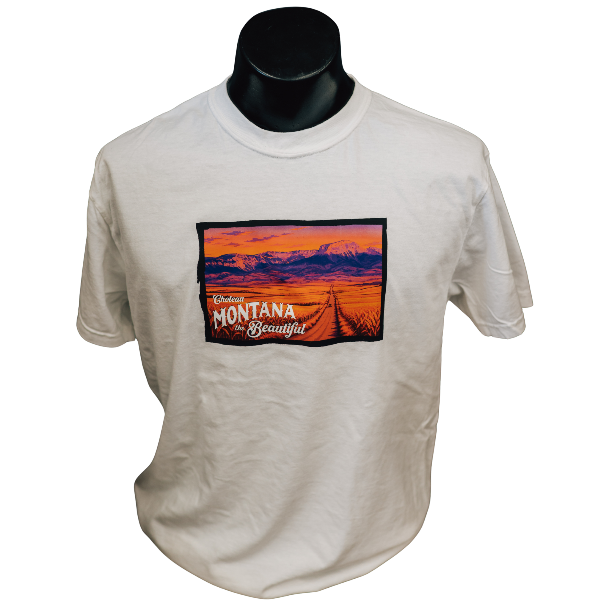 Choteau, Montana the Beautiful Tee (white)