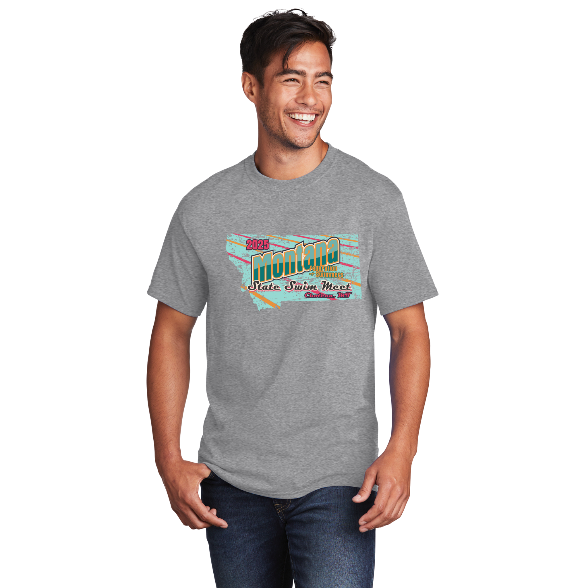 2025 Montana State Swim Meet Tee