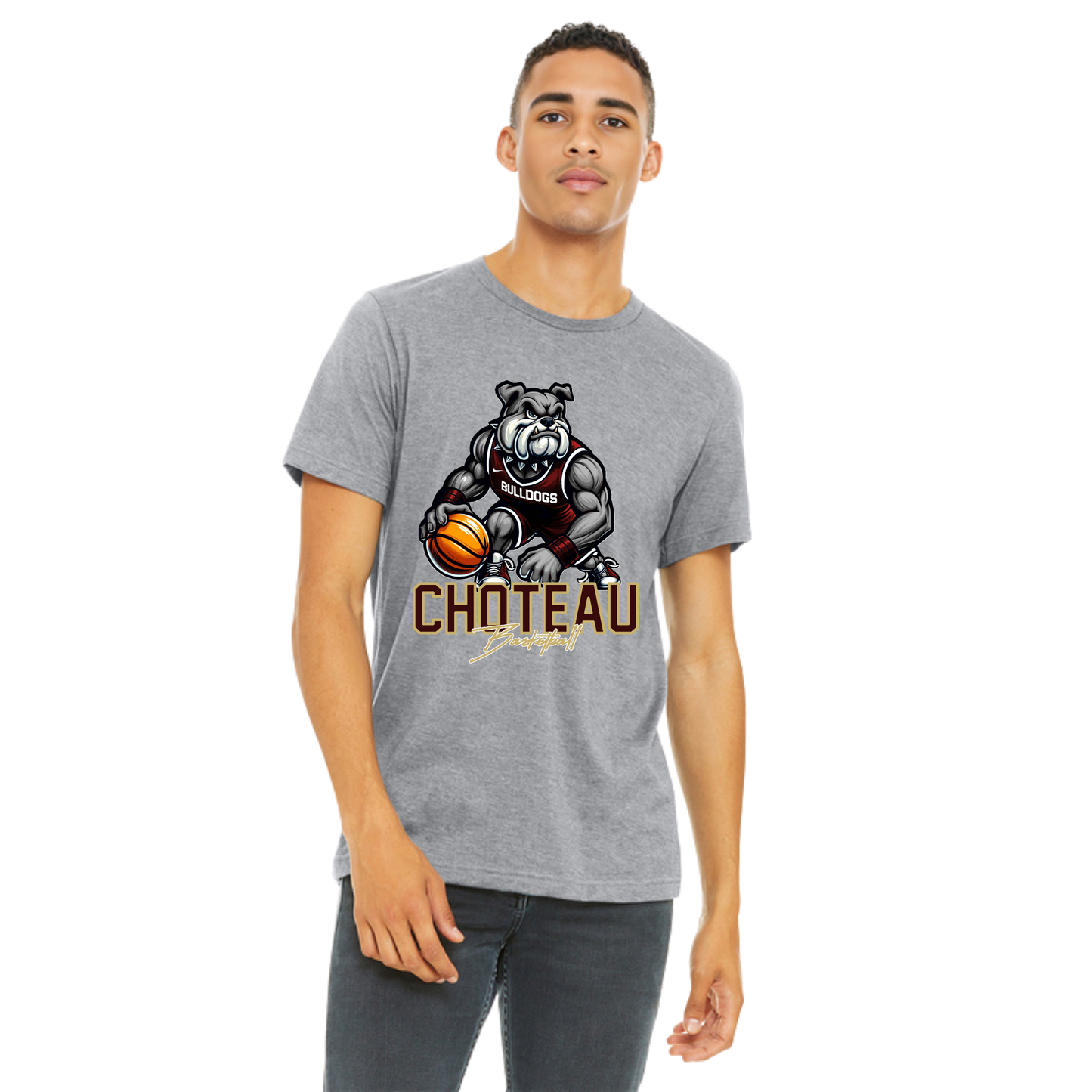 Choteau Bulldogs Basketball Tshirt