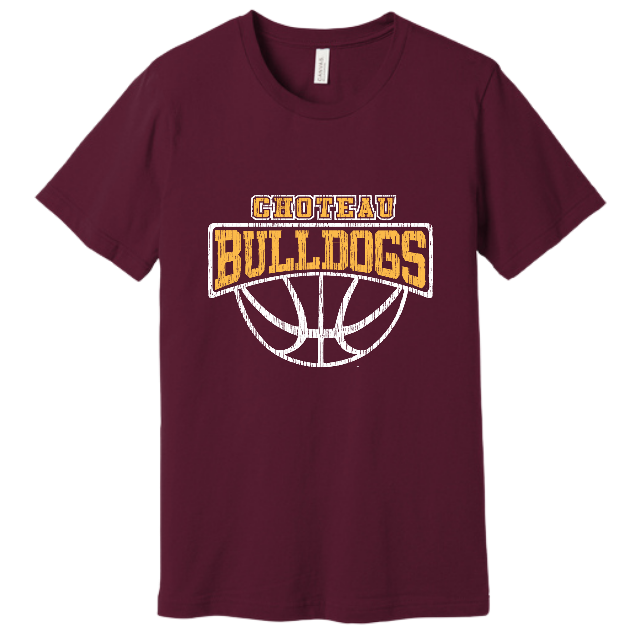 Choteau Bulldogs Basketball Tshirt