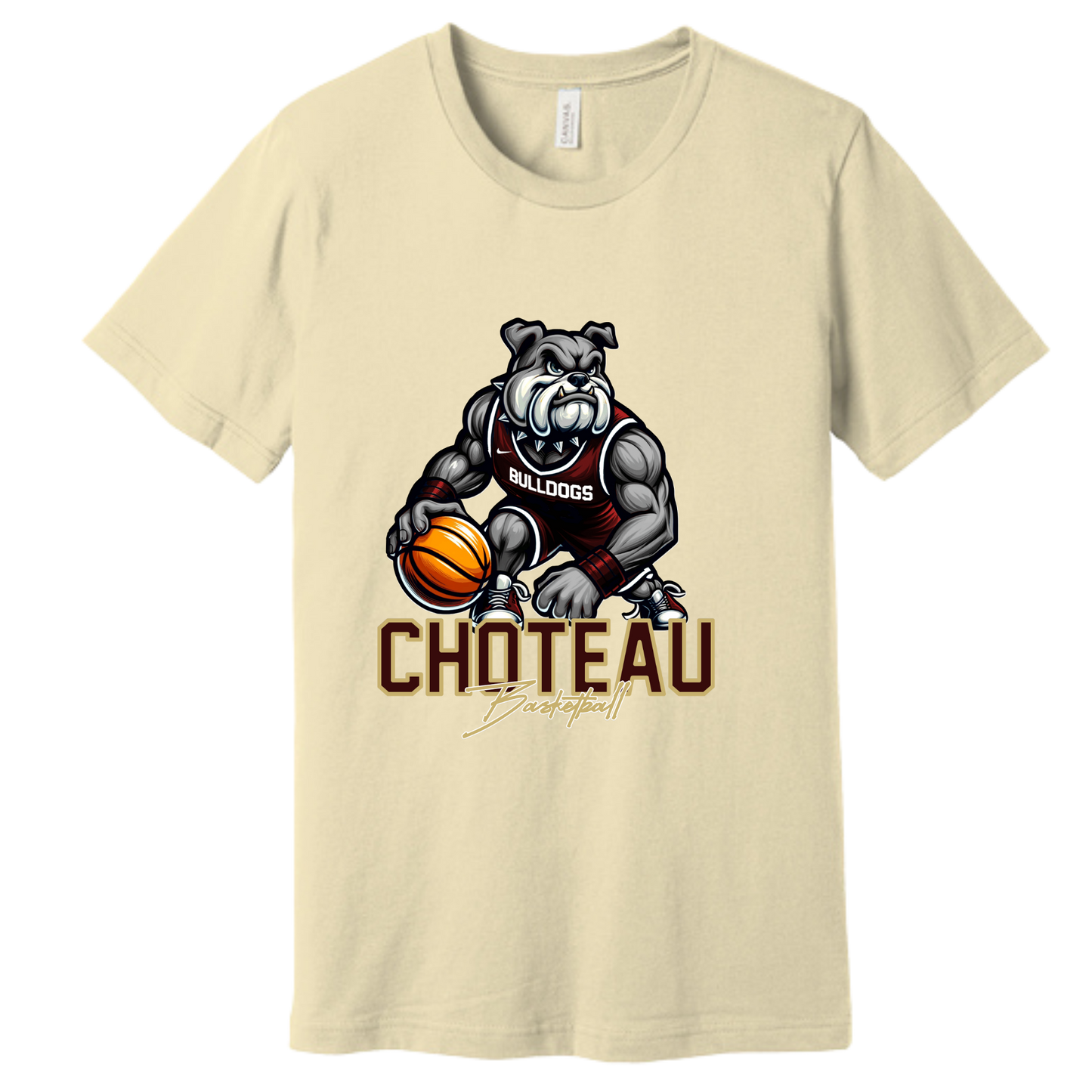 Choteau Bulldogs Basketball Tshirt