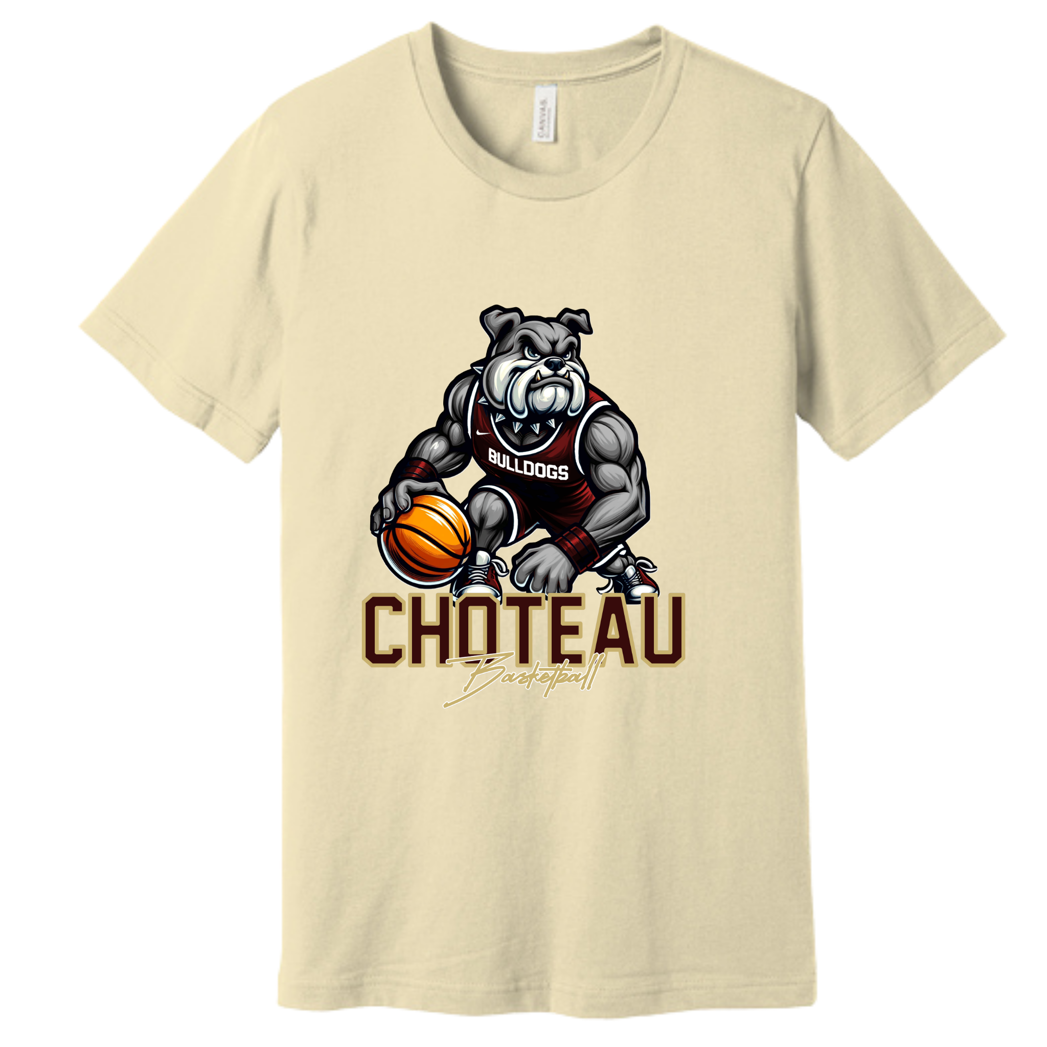 Choteau Bulldogs Basketball Tshirt