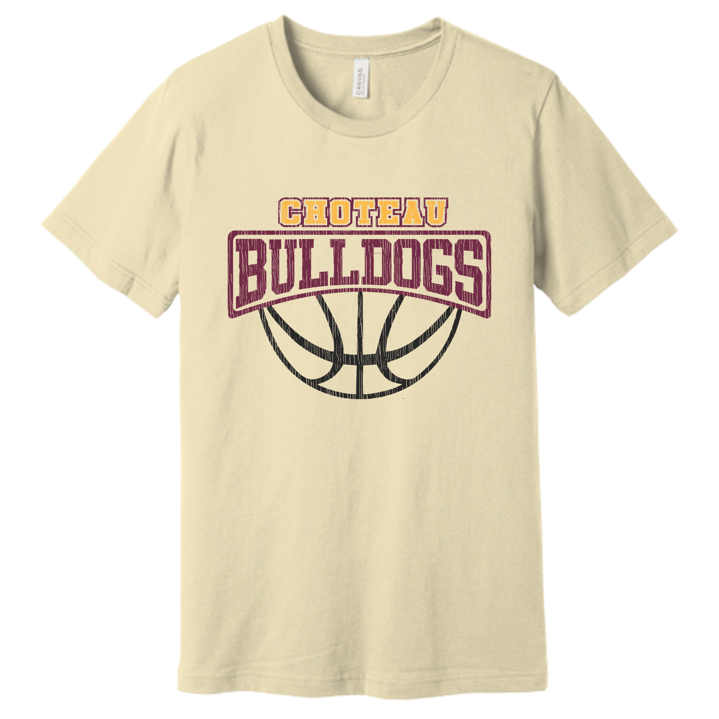 Choteau Bulldogs Basketball Tshirt