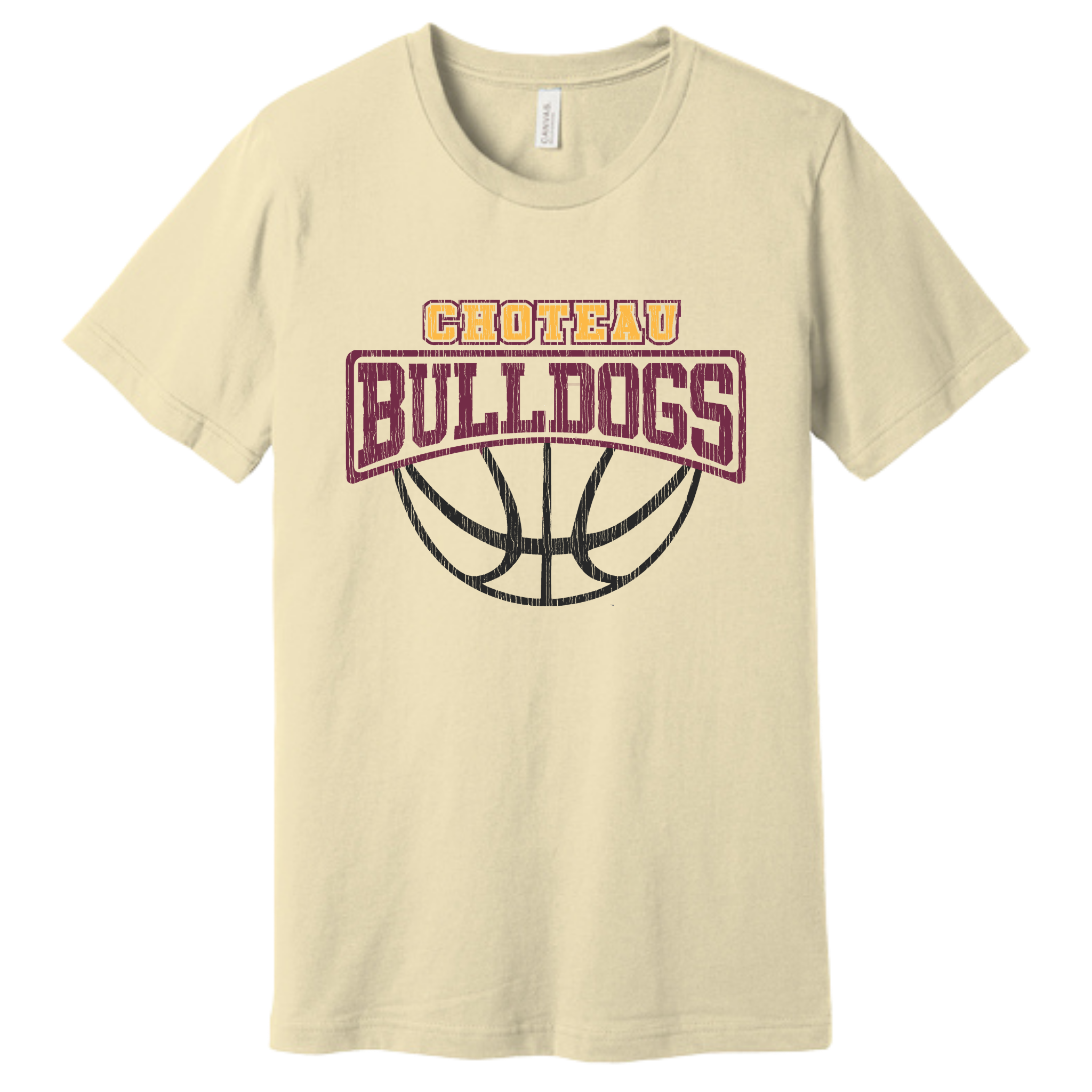 Choteau Bulldogs Basketball Tshirt