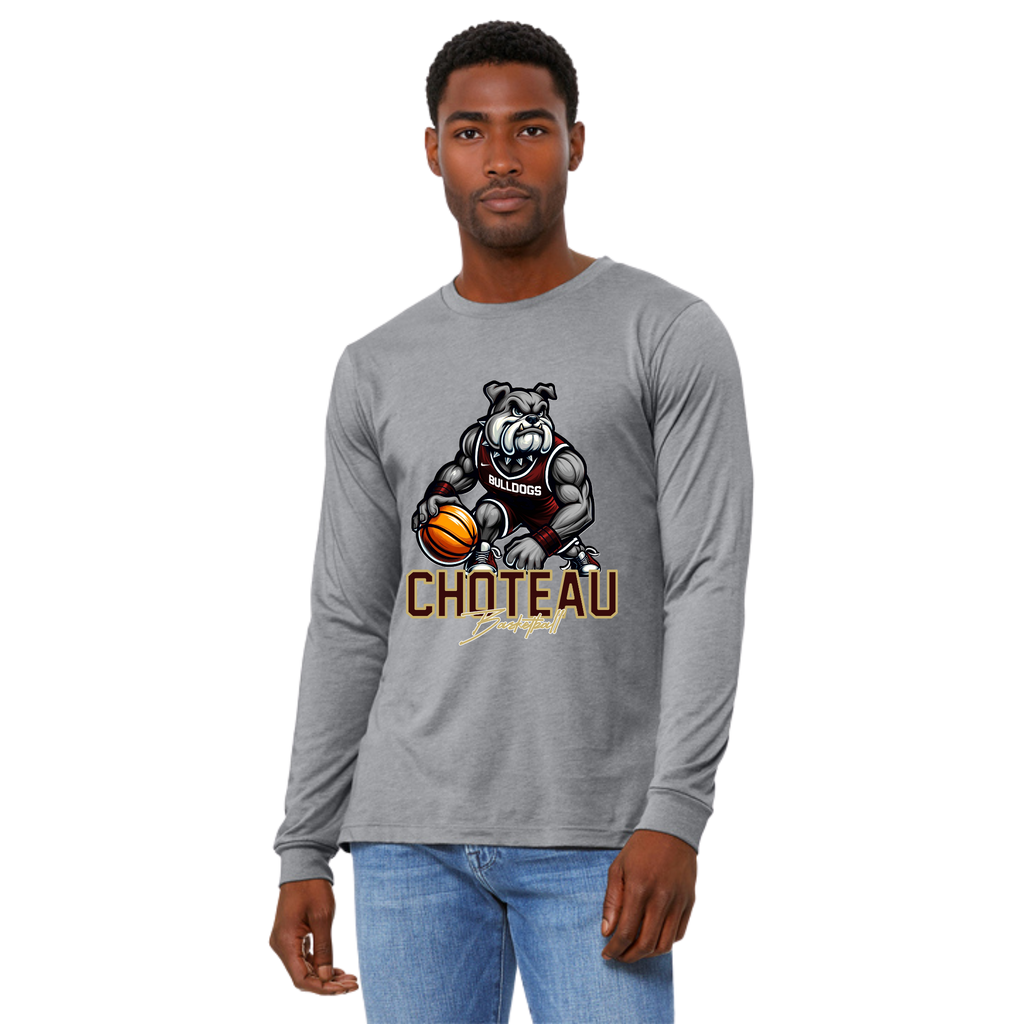 Choteau Bulldogs Basketball Longsleeve
